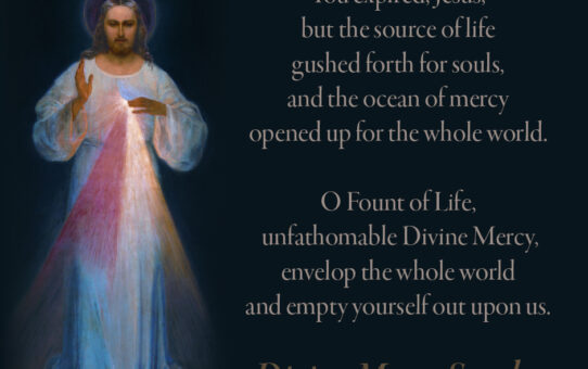 Divine Mercy – April 10-11