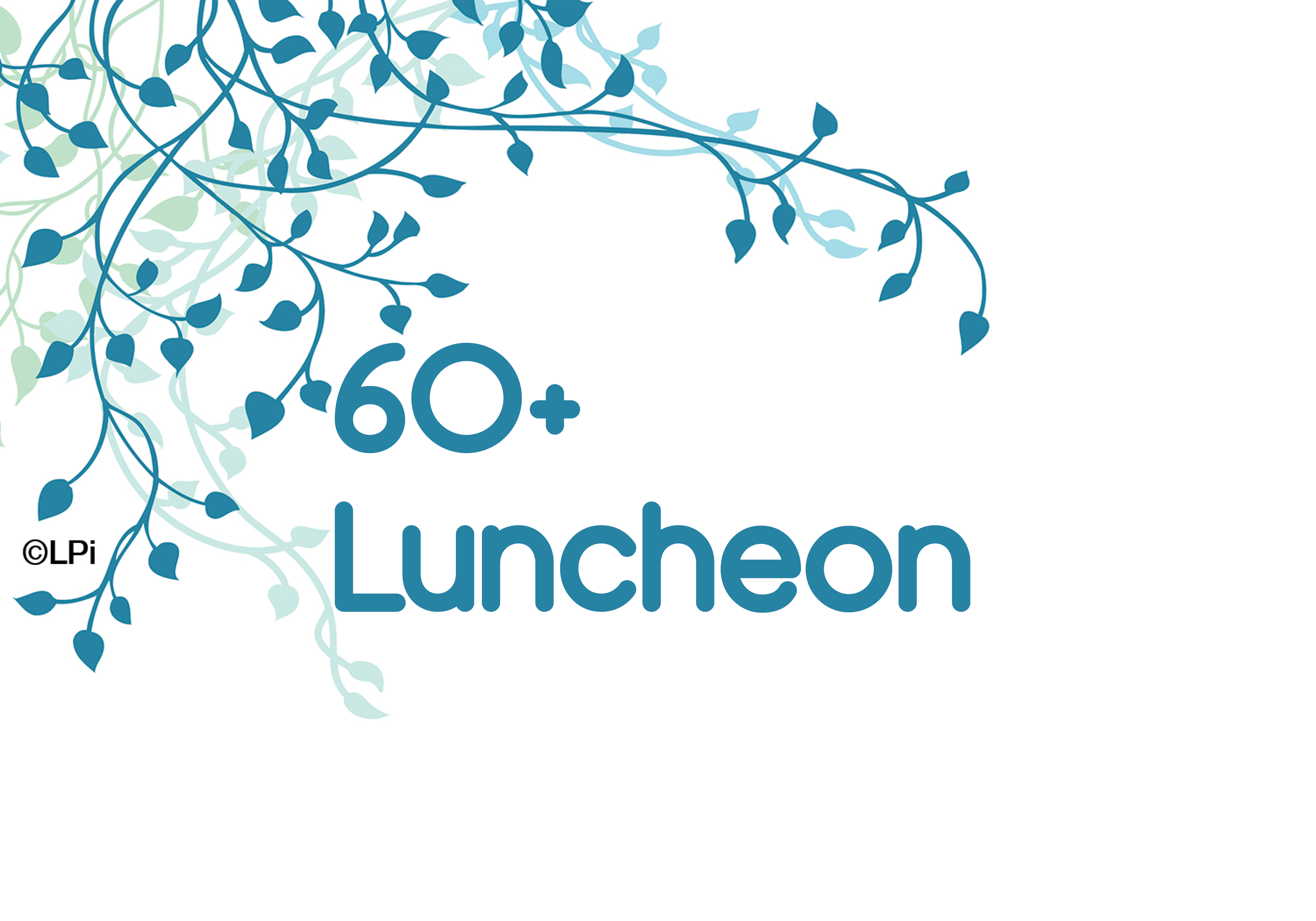 60+ Luncheon - Oct. 17