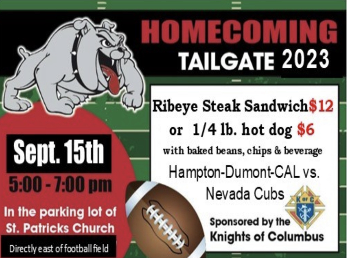 Knights of Columbus Tailgate Fundraiser