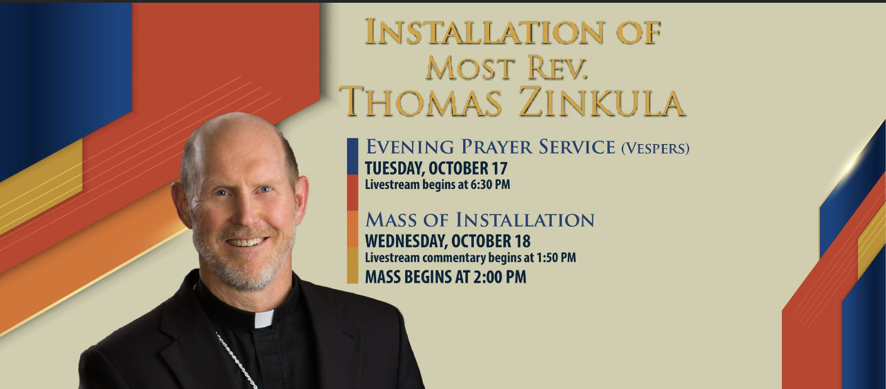 Installation of Most Rev. Thomas Zinkula