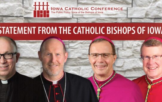4/28/20 – Catholic Bishops of Iowa Statement