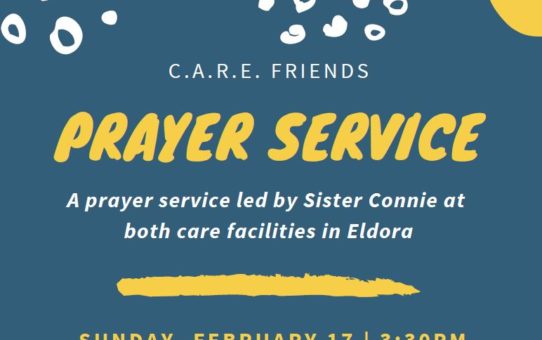 C.A.R.E. Friends Prayer Service – February 17