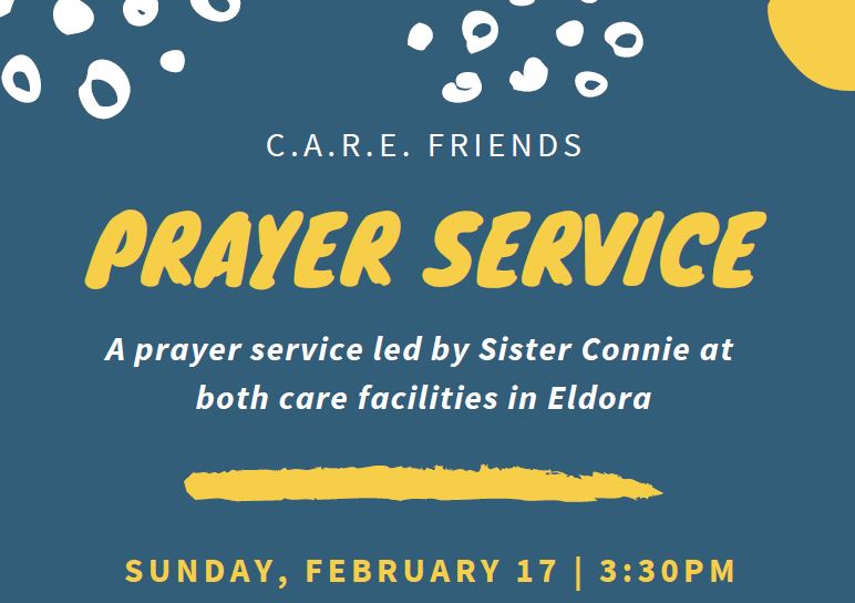 C.A.R.E. Friends Prayer Service - February 17