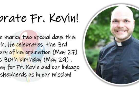 Celebrate Fr. Kevin!