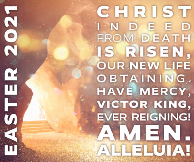 Exalt, Let Us Exalt! Christ is Risen!