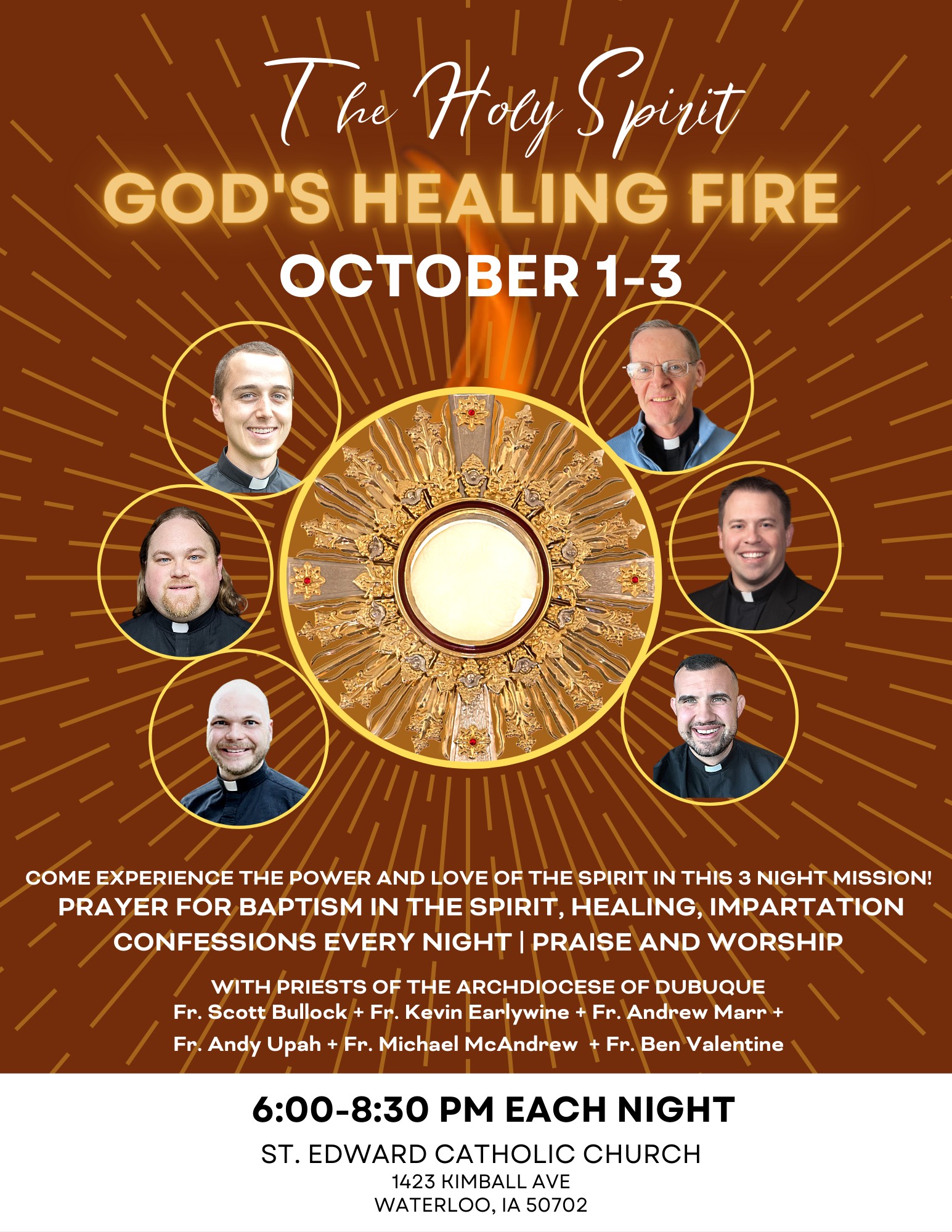 “Holy Spirit: God’s Healing Fire.” Archdiocese Mission