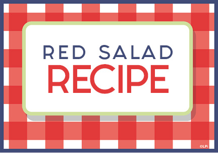 St. Mark Red Jello Salad Recipe