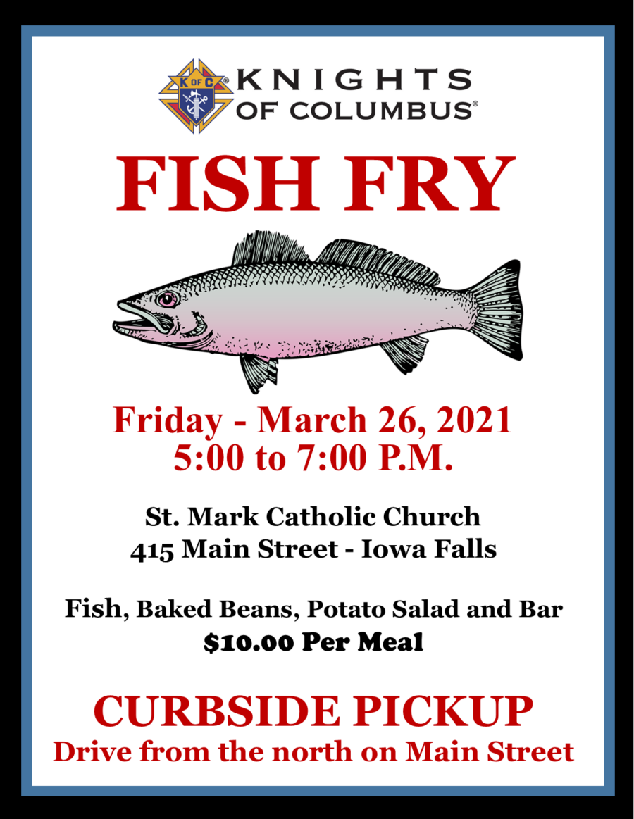 St. Mark Fish Fry - March 26
