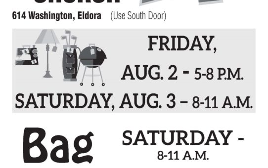 St. Mary, Eldora Rummage Sale – Aug 2-3